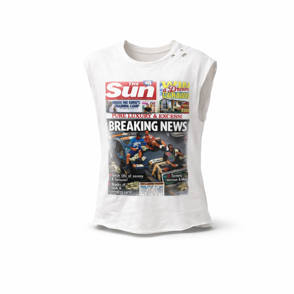"Breaking Rich" Sleeveless Tee